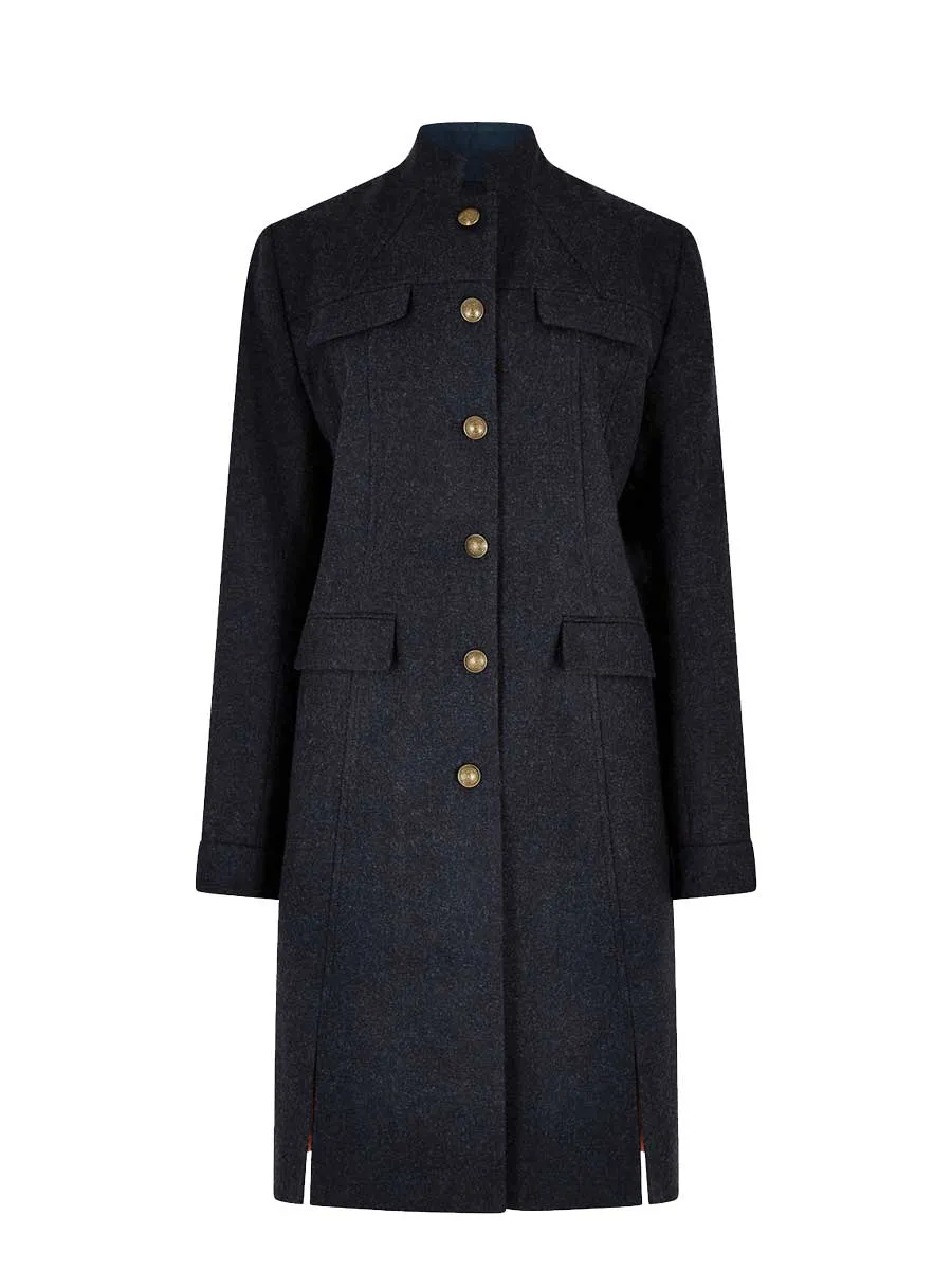 DUBARRY Coolepark Tweed Coat - Ladies - Navy