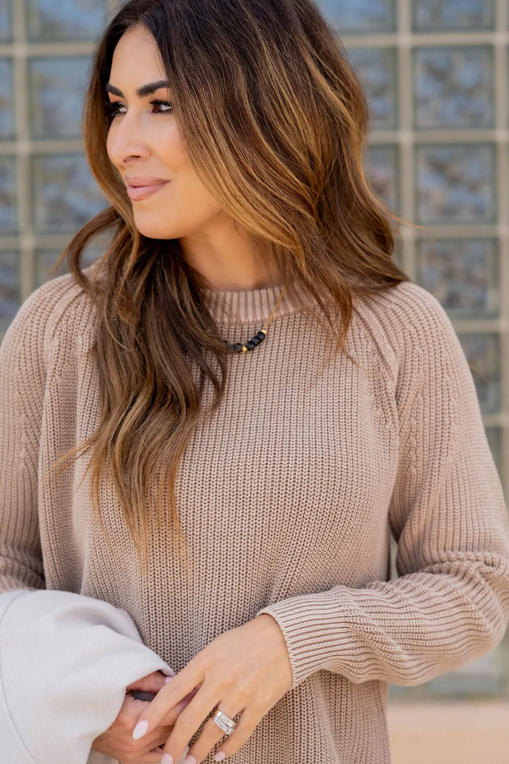 Edgy Knit Sweater