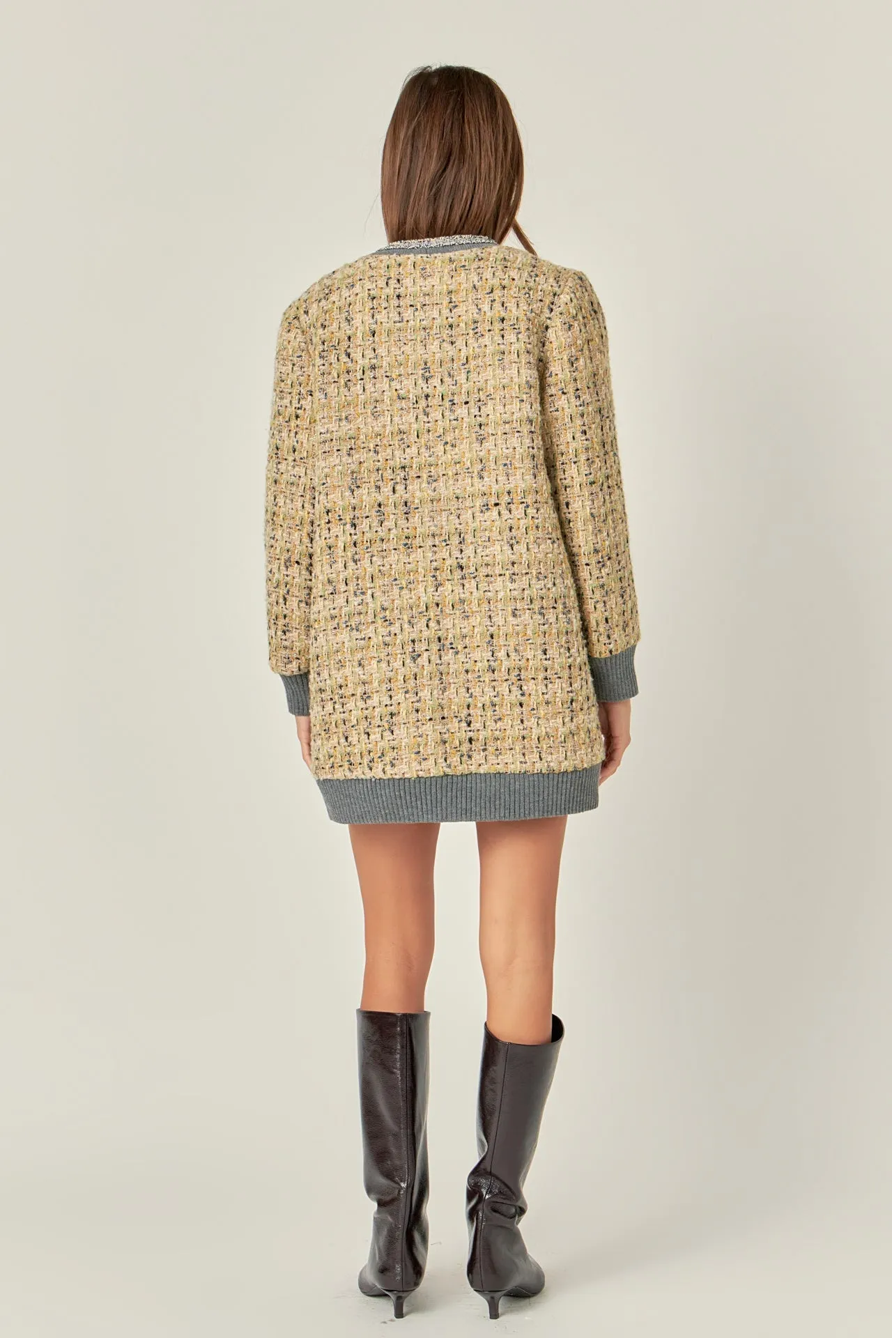 English Factory - Boucle Coat With Trim