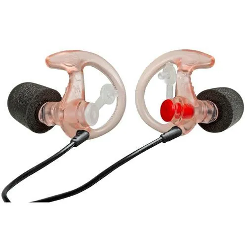 EP7 Sonic Defenders Ultra Earplugs, Foam Tipped, Clear - Medium, 1 Pair