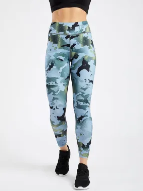 Essential Camo Printed Full Length Leggings#2