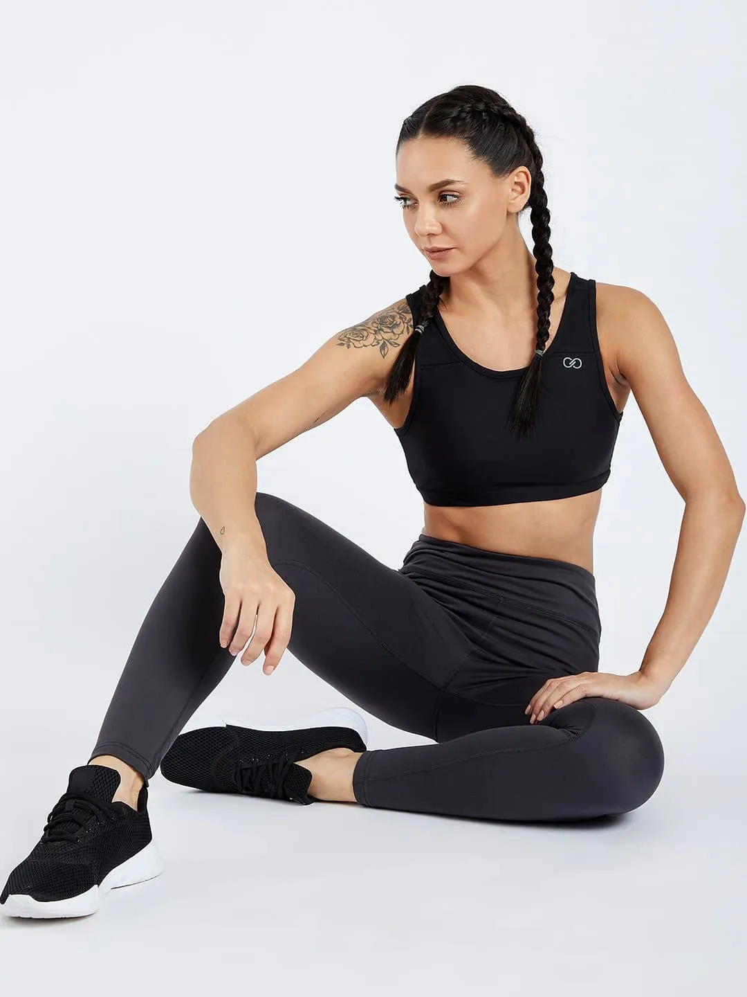 Essential Grey Active Ankle Length Leggings