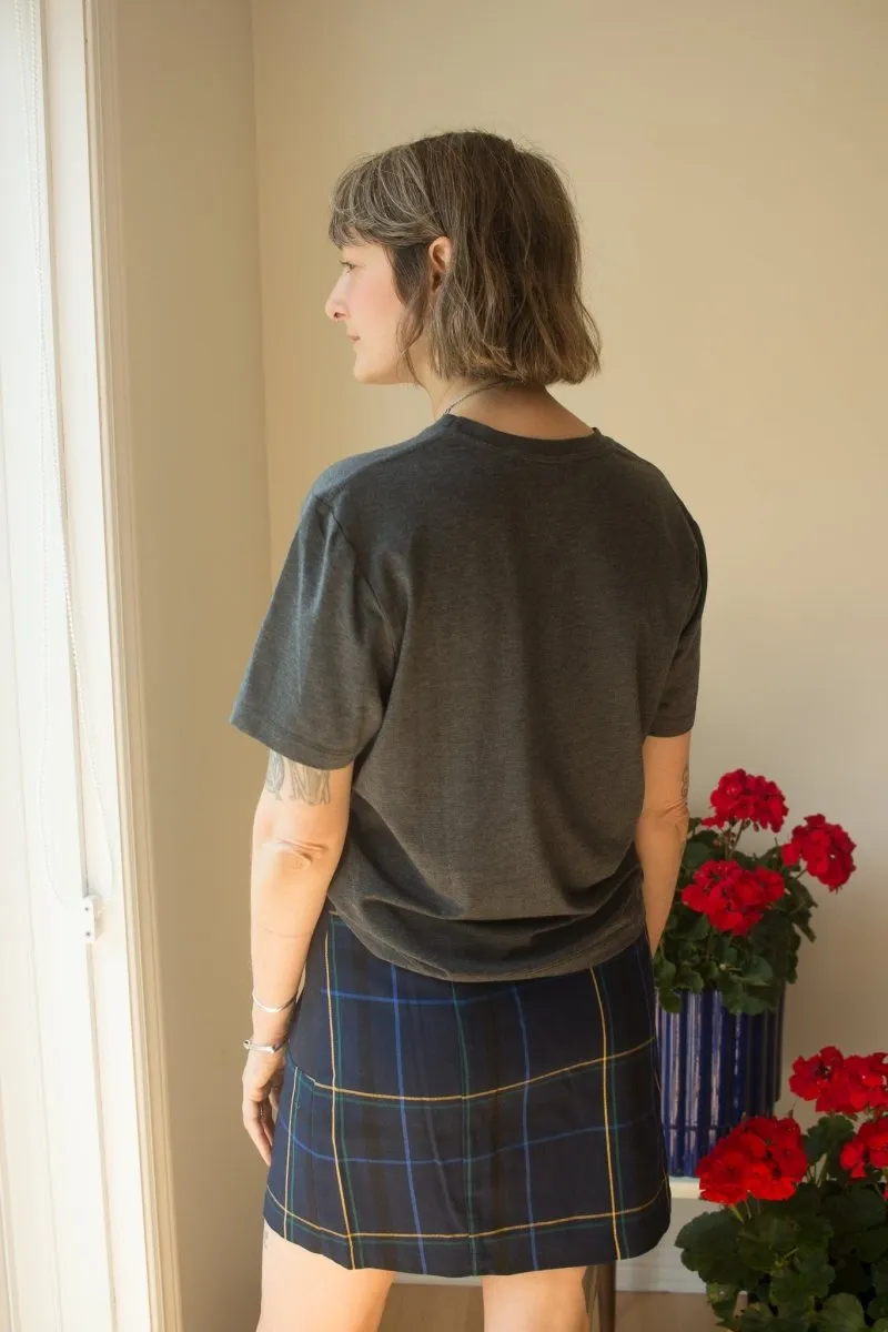 Eve Gravel Saana Skirt - Tartan (Online Exclusive)