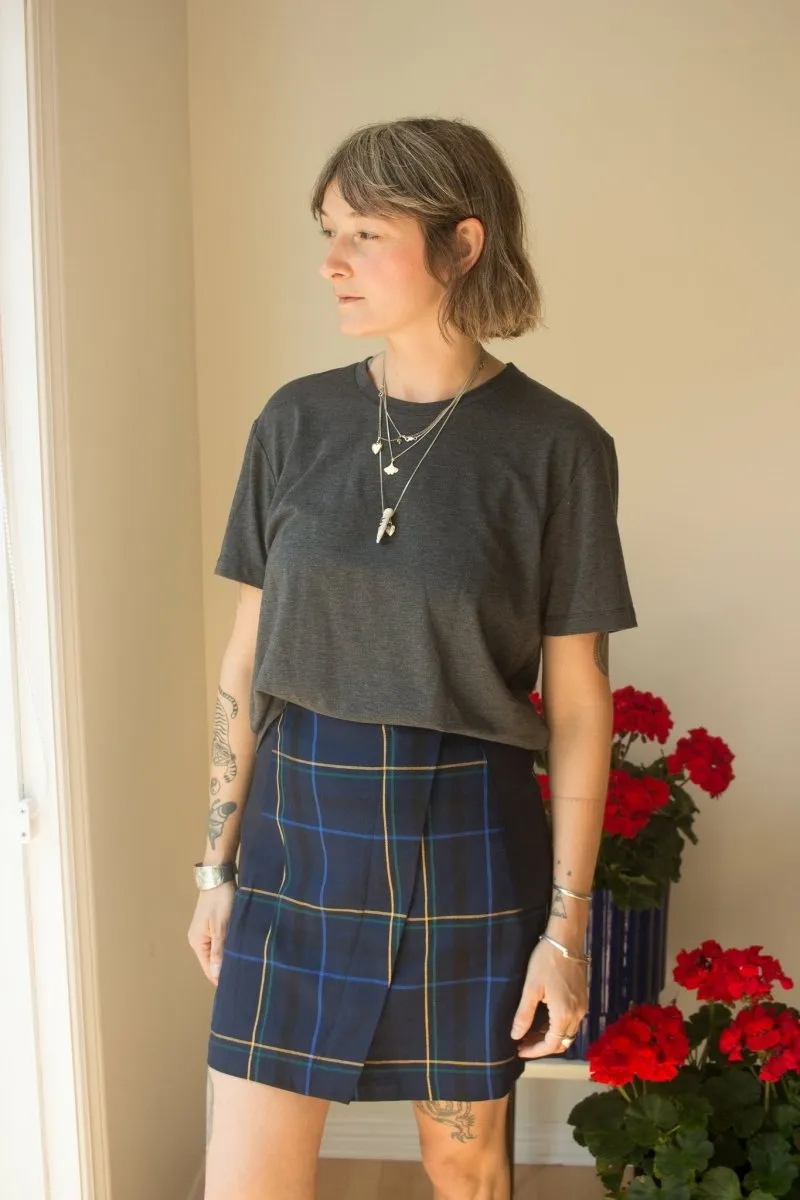 Eve Gravel Saana Skirt - Tartan (Online Exclusive)