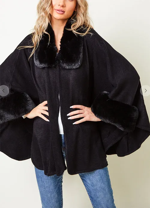 FAUX FUR COAT