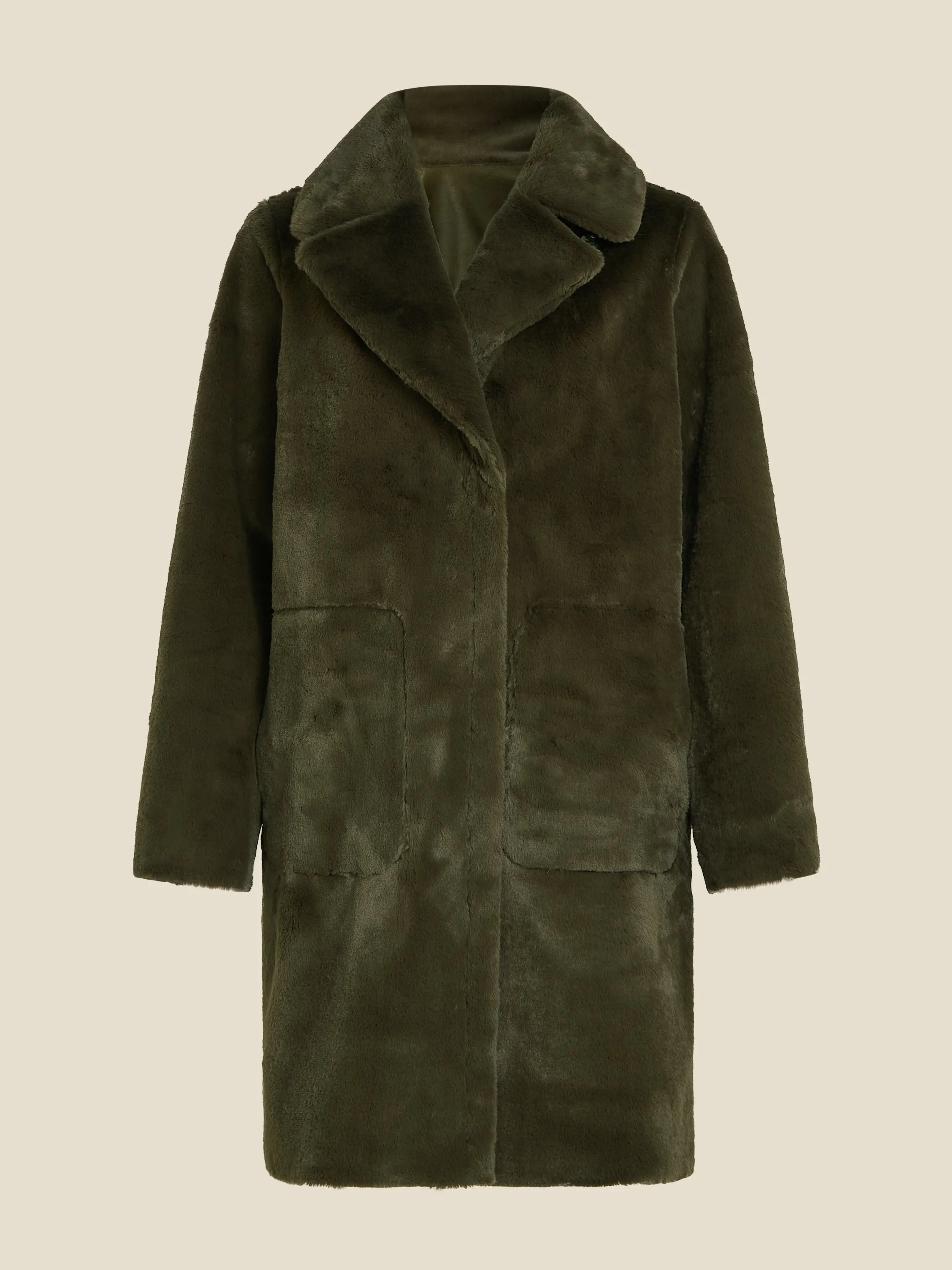 Faven coat - Dark olive