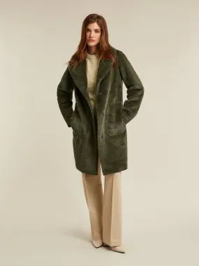 Faven coat - Dark olive