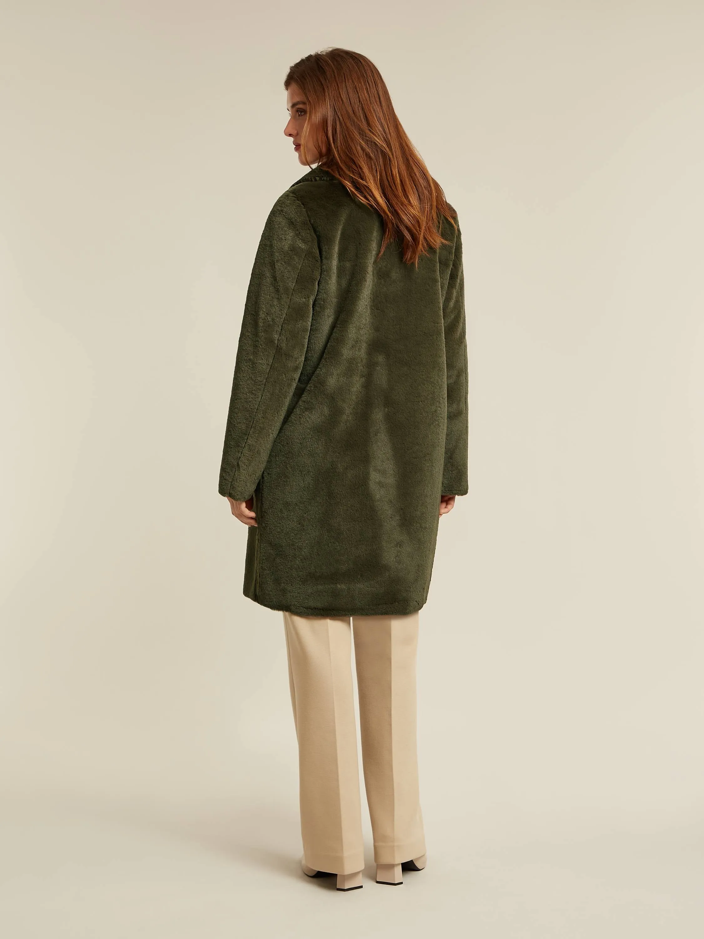 Faven coat - Dark olive