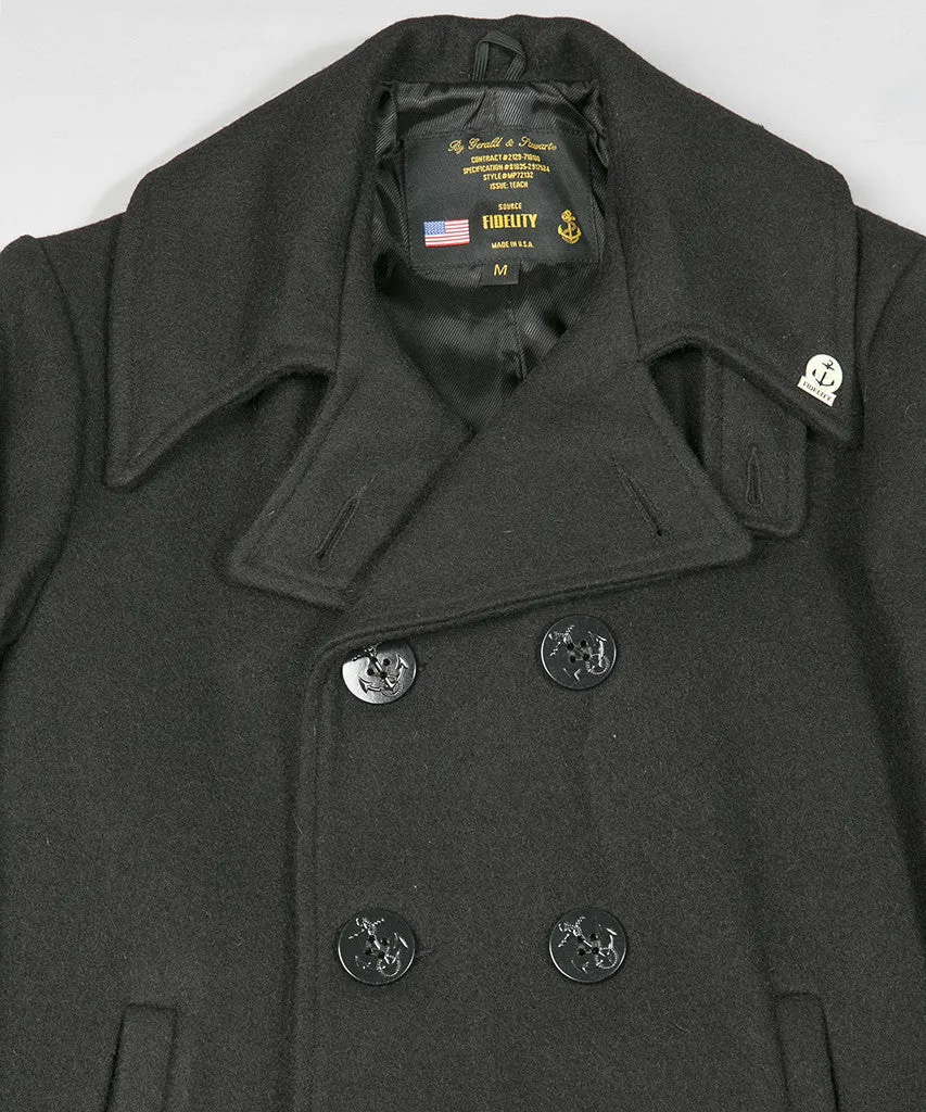 Fidelity USN Wool Lined Pea Coat