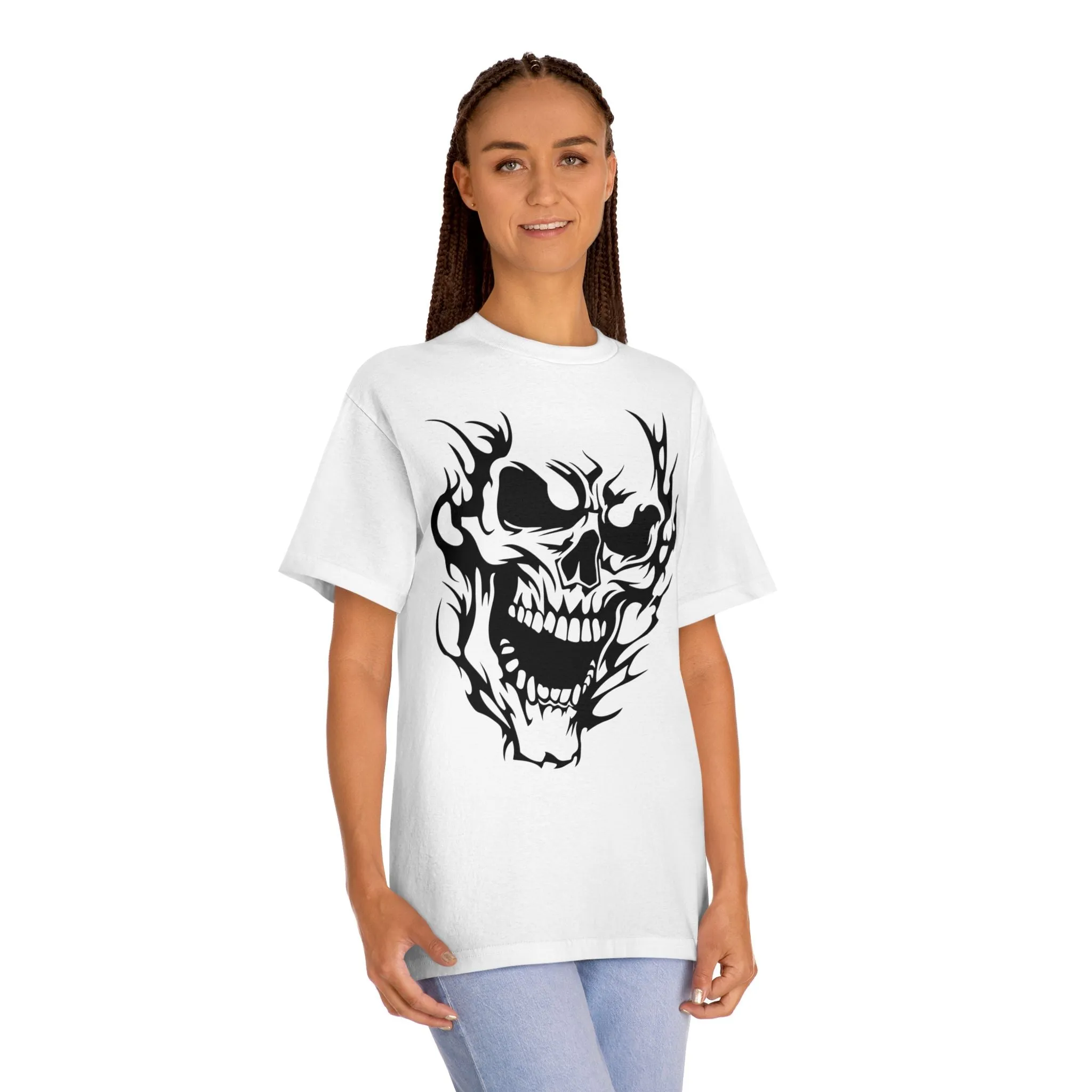 Flaming Skull Unisex Classic Tee