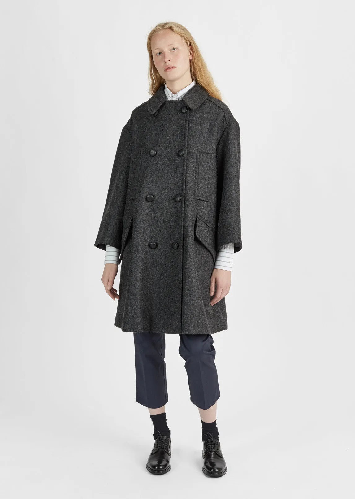 Flicka Long Caban Coat