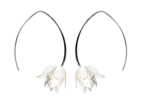 Floral Wishbone Earrings