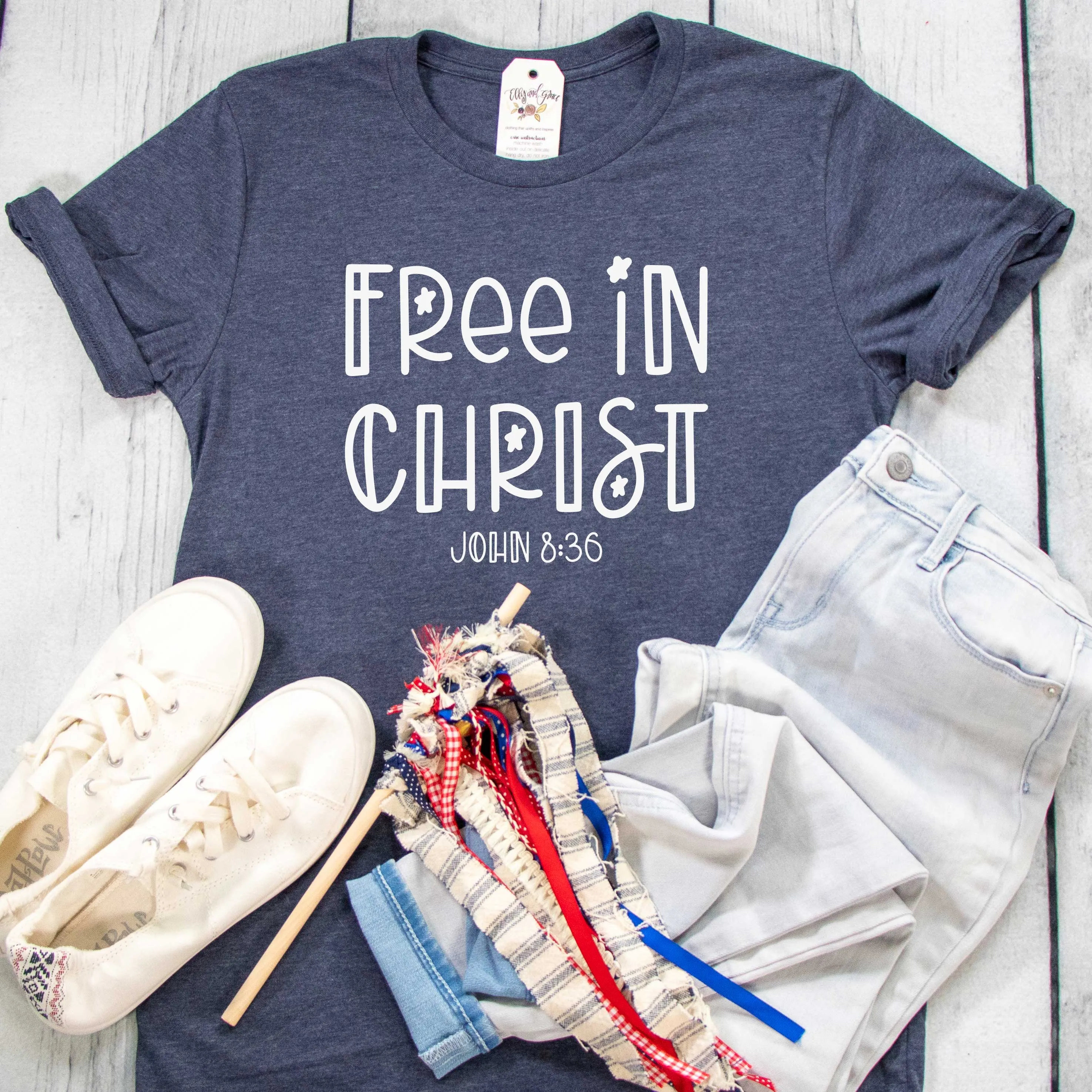 Free in Christ Unisex Shirt