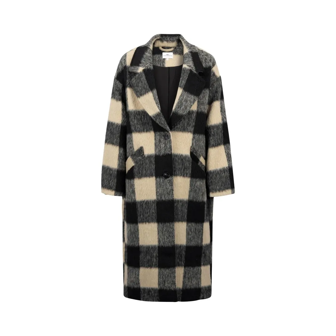 Fynch-Hatton Women's Checkered Wool Coat 24105830