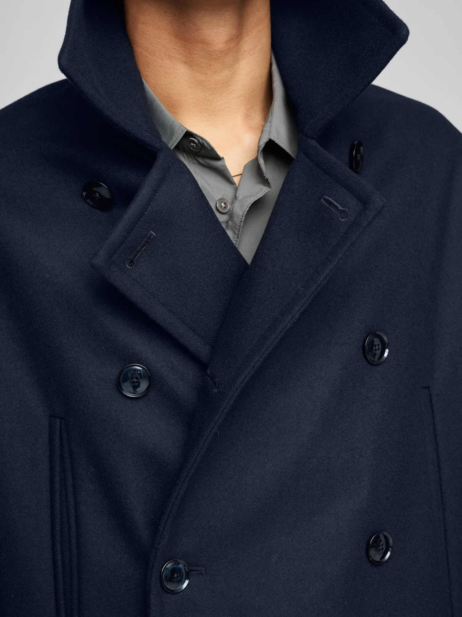 Gaban Coat, Navy