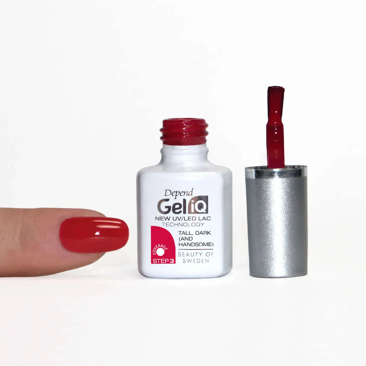 Gel iQ Gel Polish Nr.090 - Tall, Dark (and Handsome)