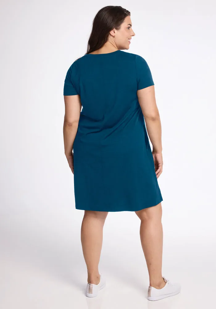 Georgie Dress - Real Teal