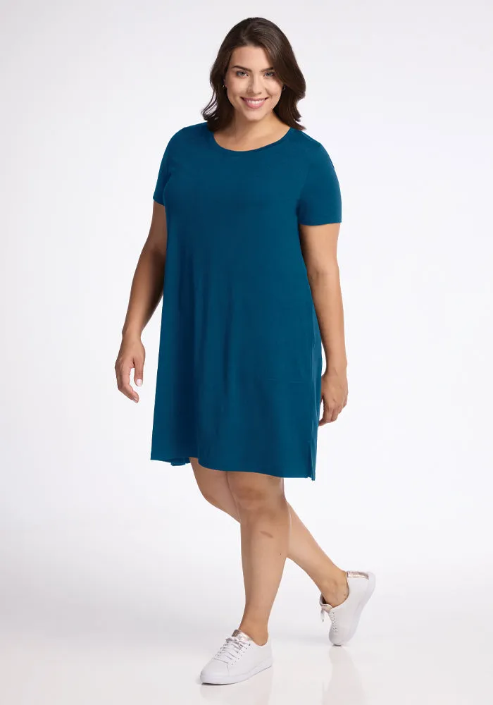 Georgie Dress - Real Teal