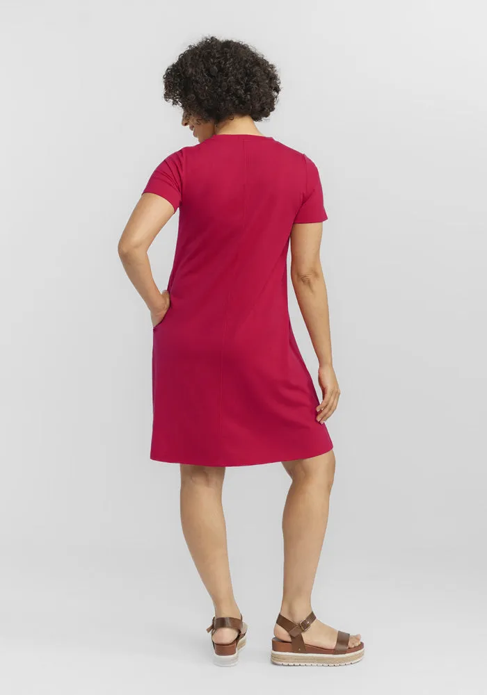 Georgie Dress - Viva Magenta