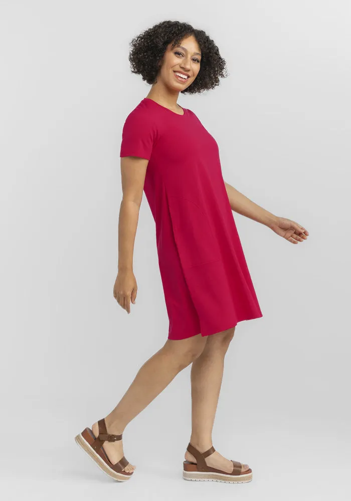 Georgie Dress - Viva Magenta