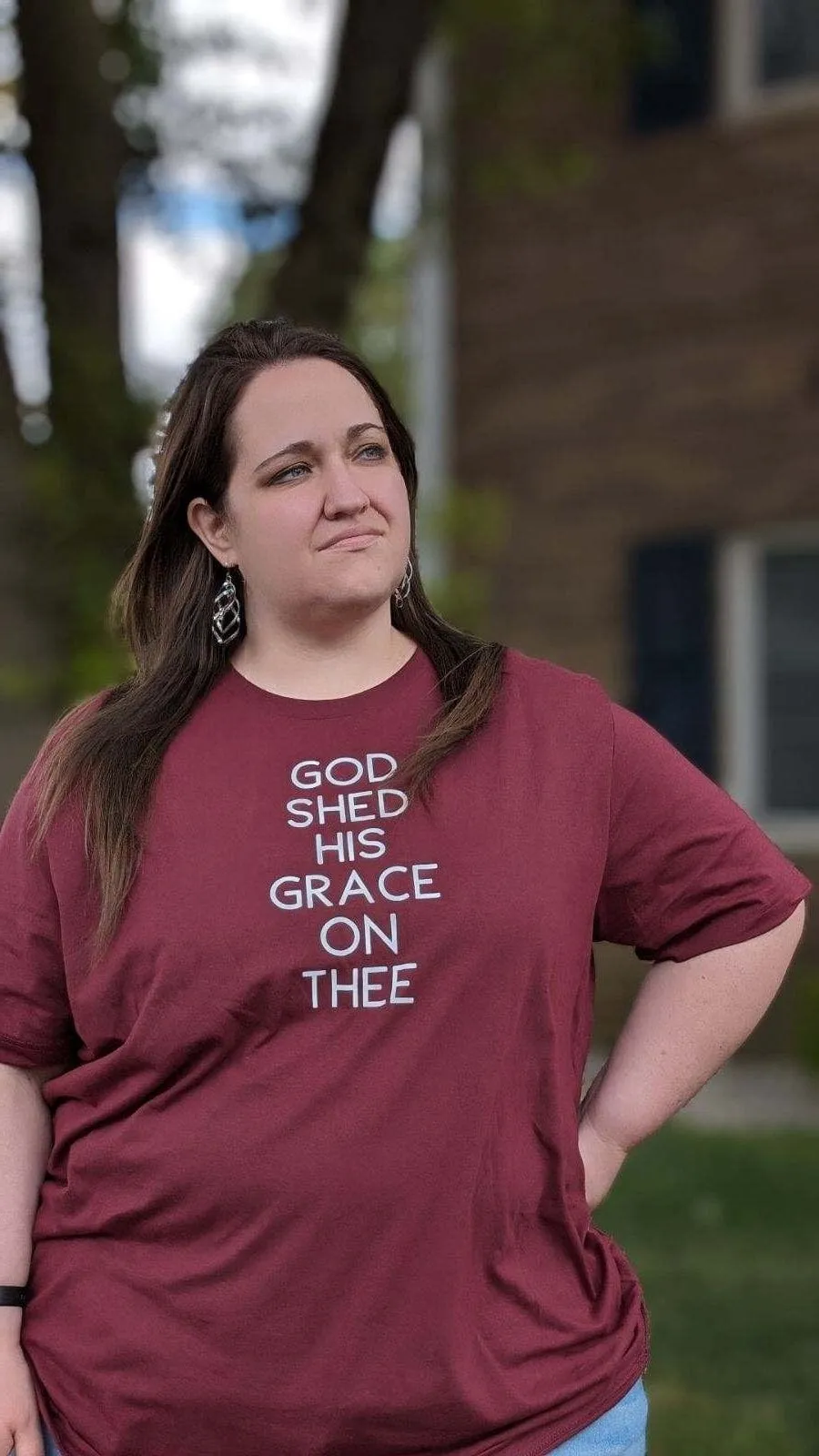 God Shed His Grace on Thee Unisex Shirt