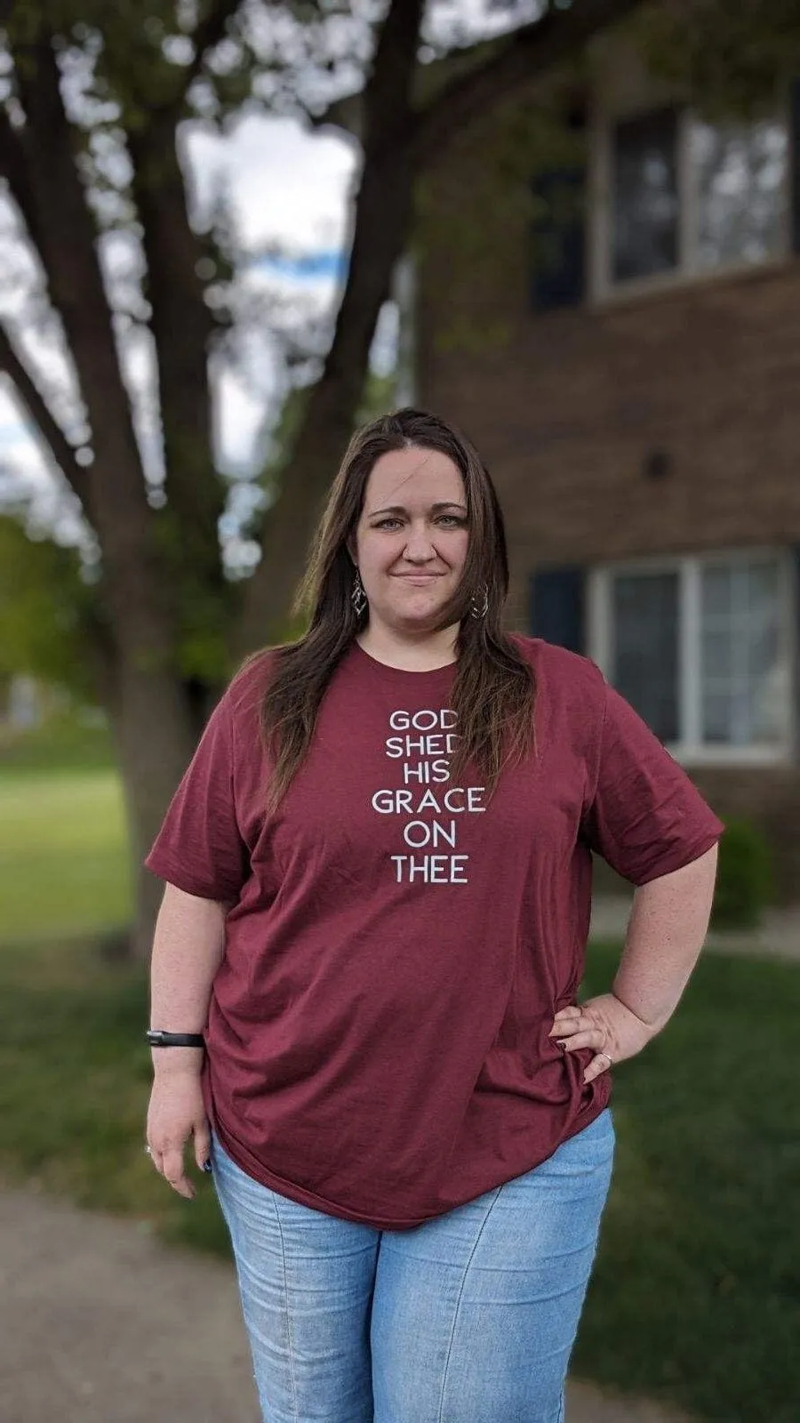 God Shed His Grace on Thee Unisex Shirt