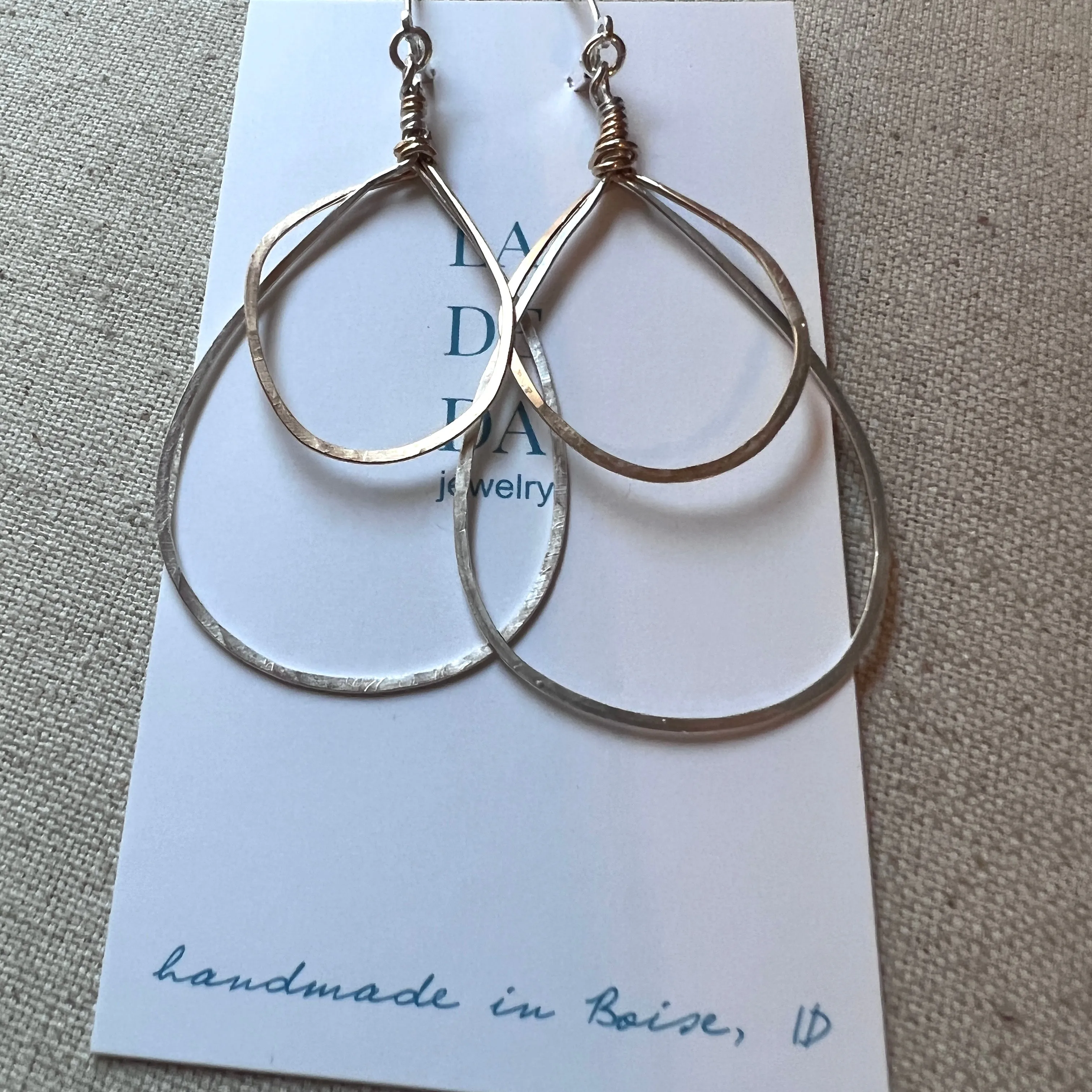 Gold & Silver Hoops