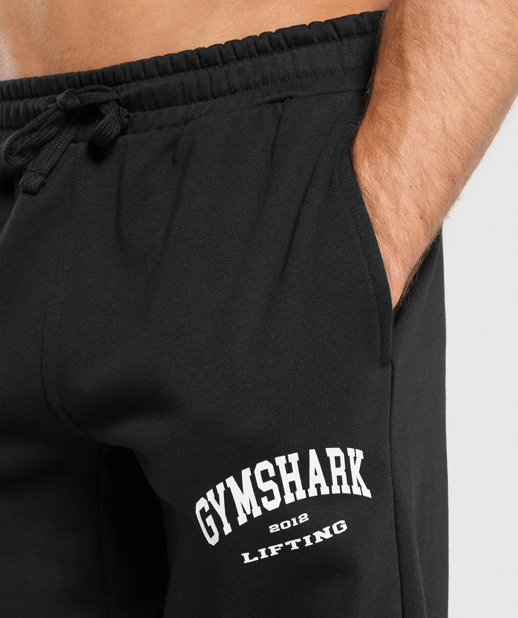 Gymshark 2012 Lifting Joggers - Black