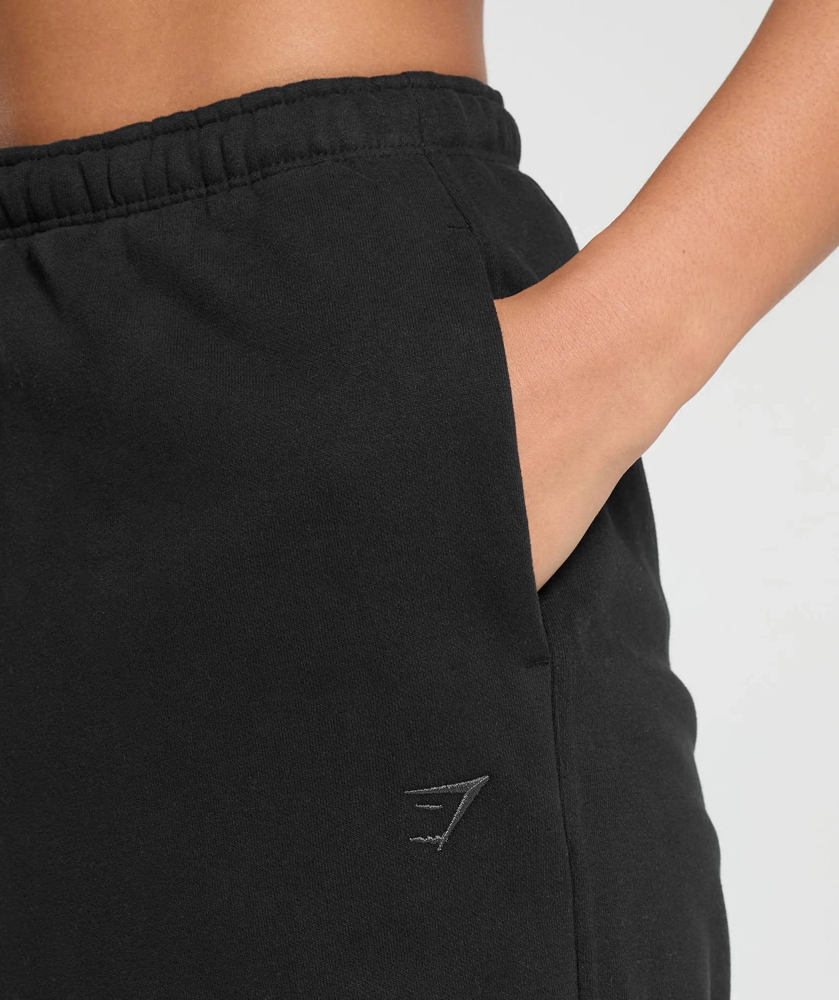 Gymshark Fleece Joggers - Black