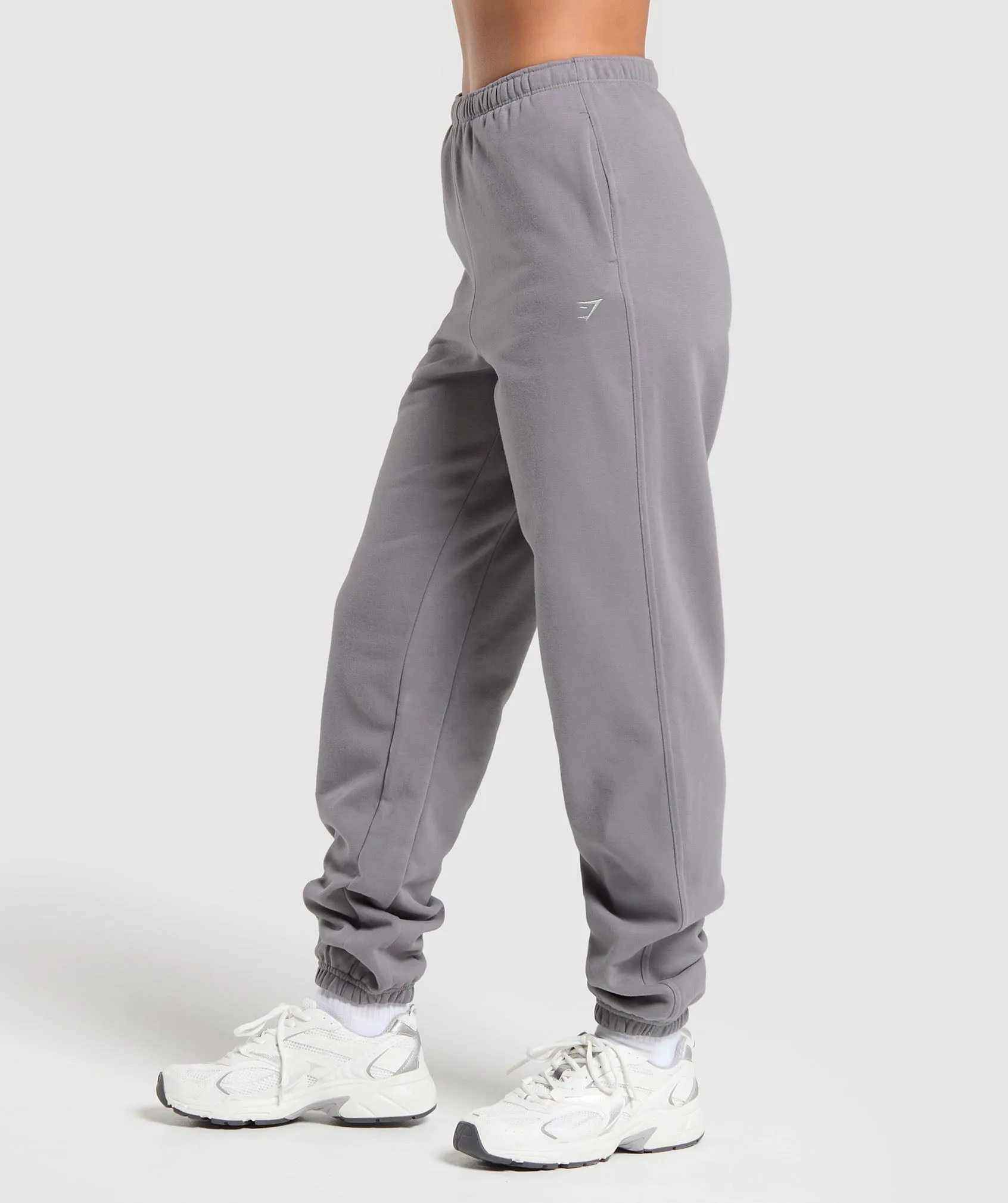 Gymshark Fleece Joggers - Medium Grey