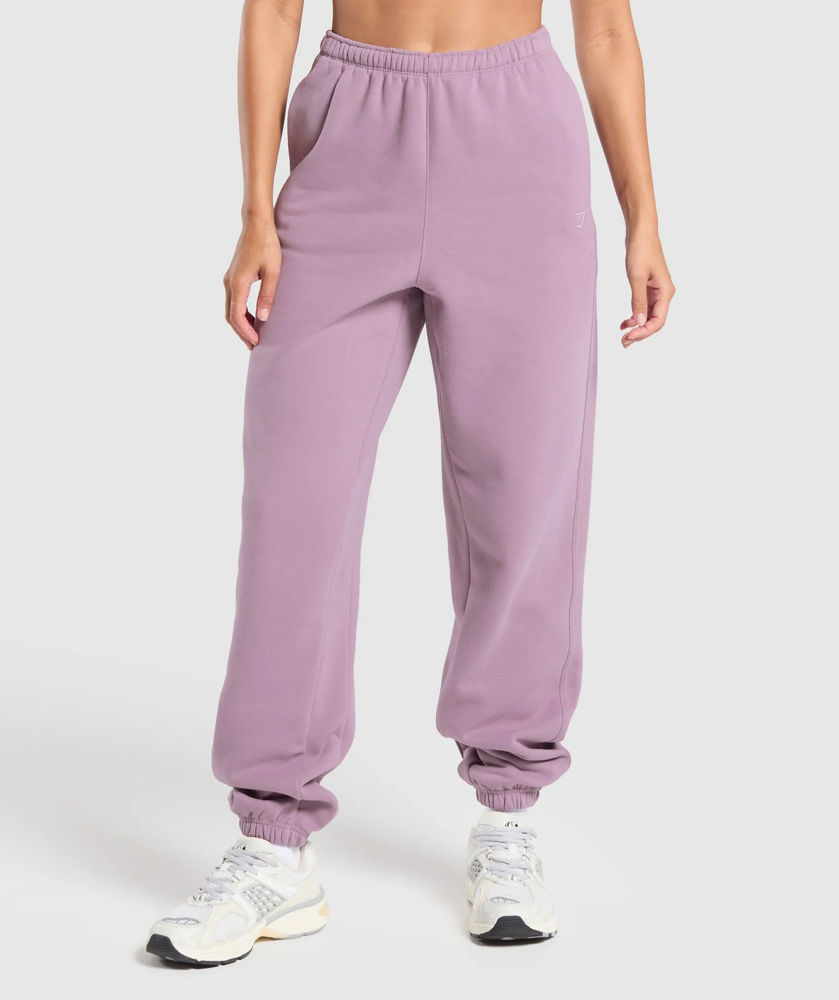 Gymshark Fleece Joggers - Soft Purple