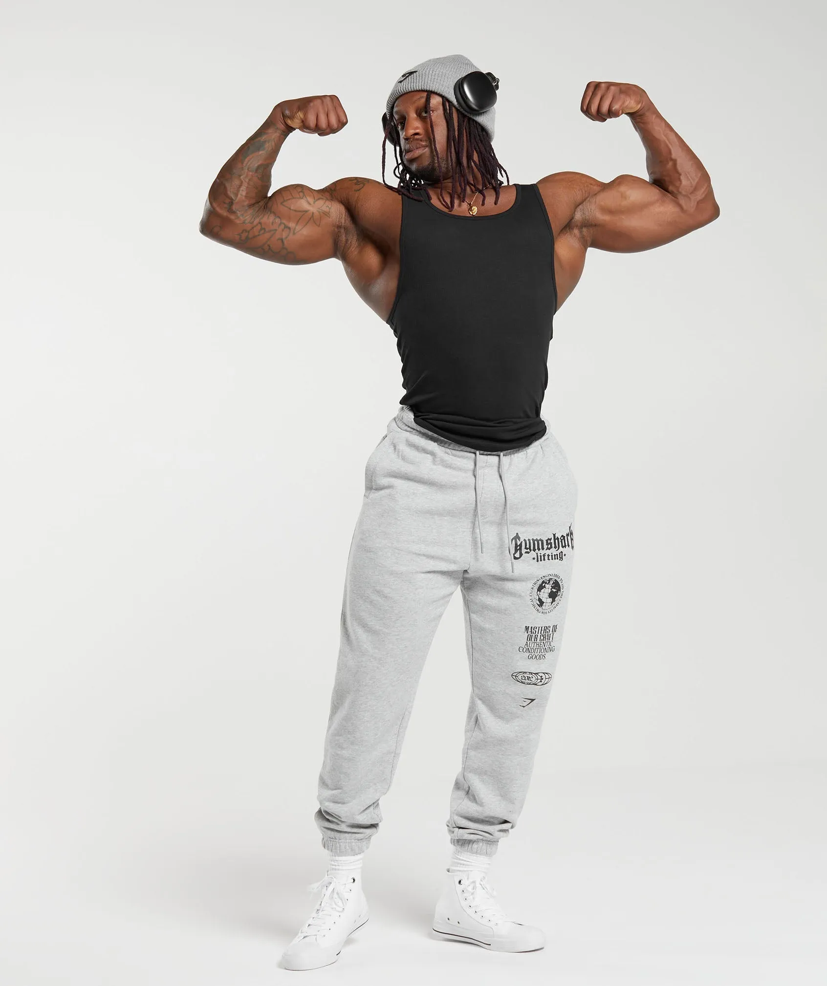 Gymshark Global Lifting Oversized Pants - Grey