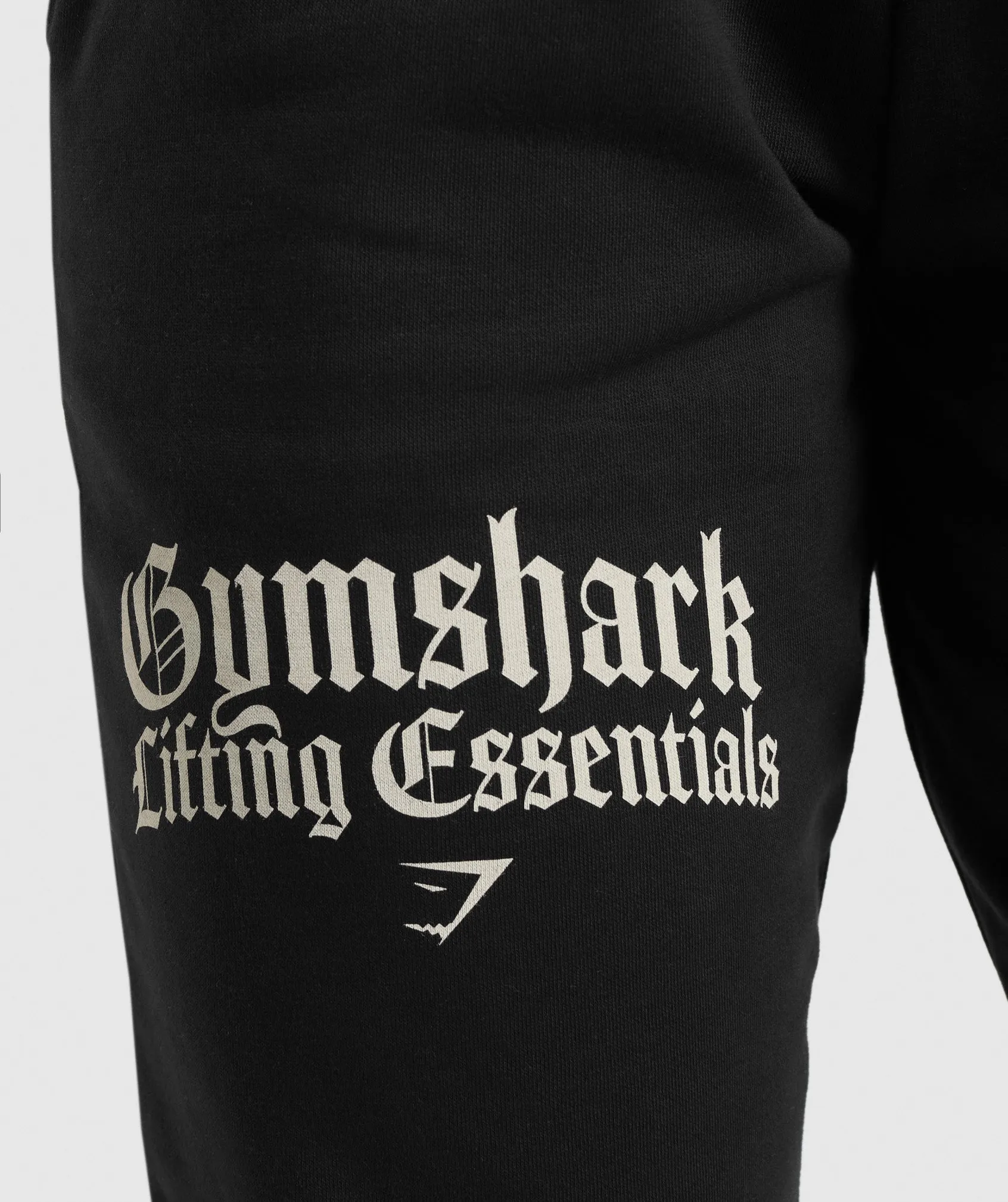 Gymshark Lifting Essentials Oversized Joggers - Black