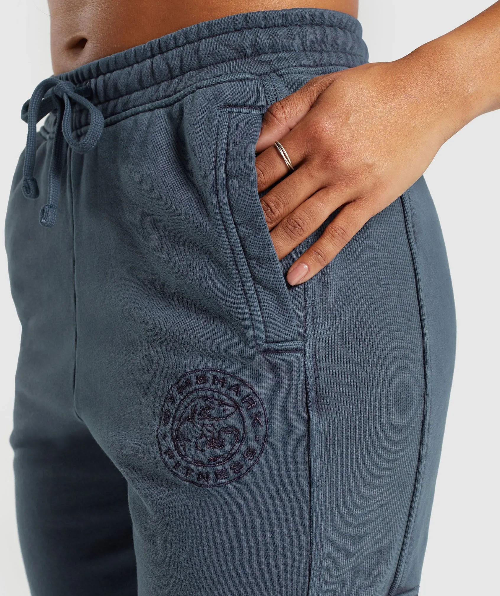 Gymshark Premium Legacy Joggers - Heavy Blue