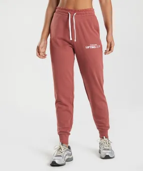 Gymshark Social Club Joggers - Rose Brown