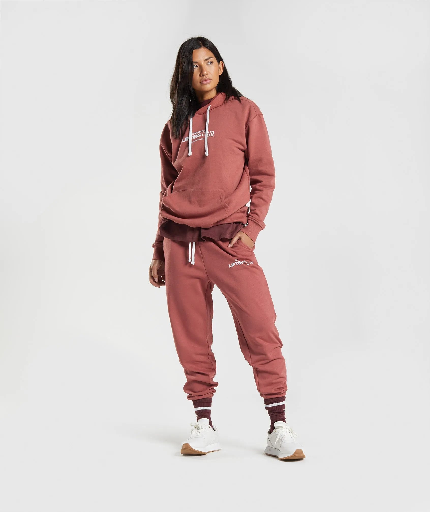 Gymshark Social Club Joggers - Rose Brown