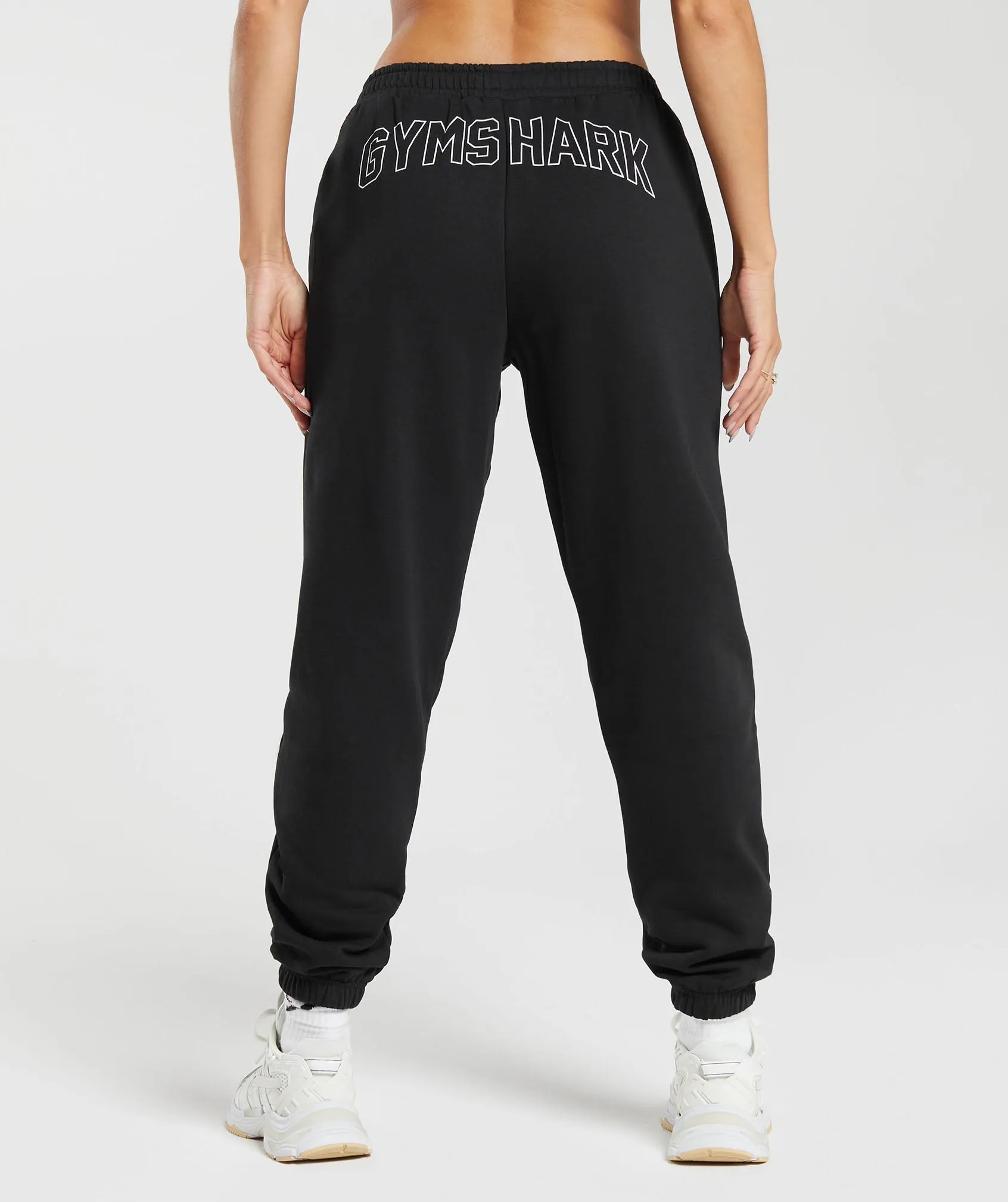 Gymshark Strength Department Graphic Joggers - Black