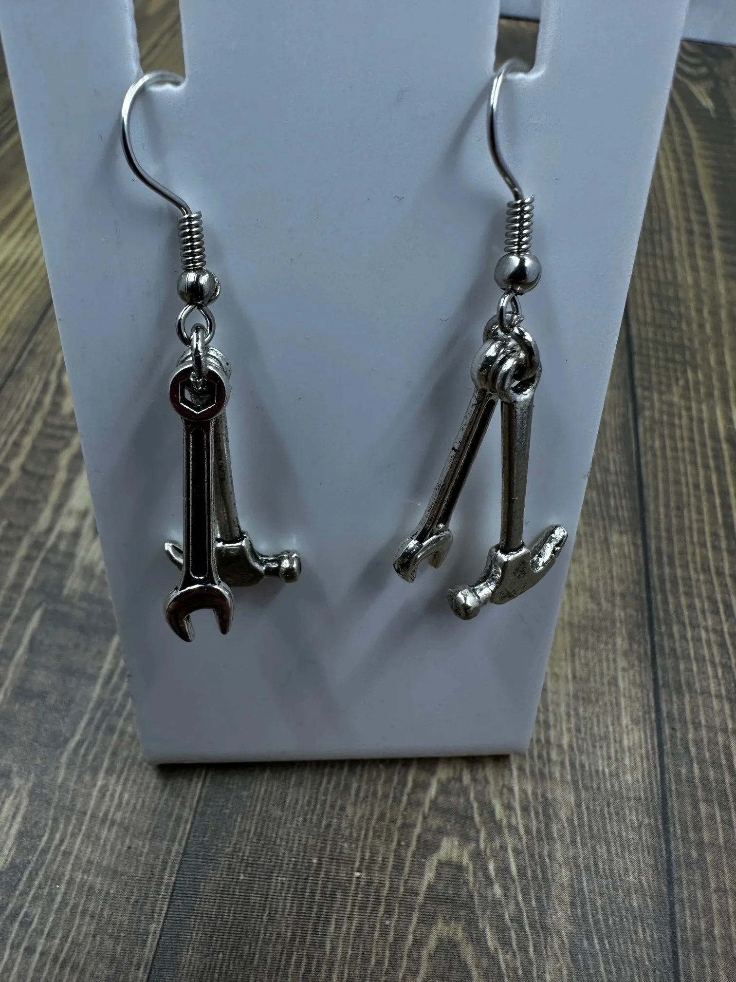 Hammer and Spanner Ear ring