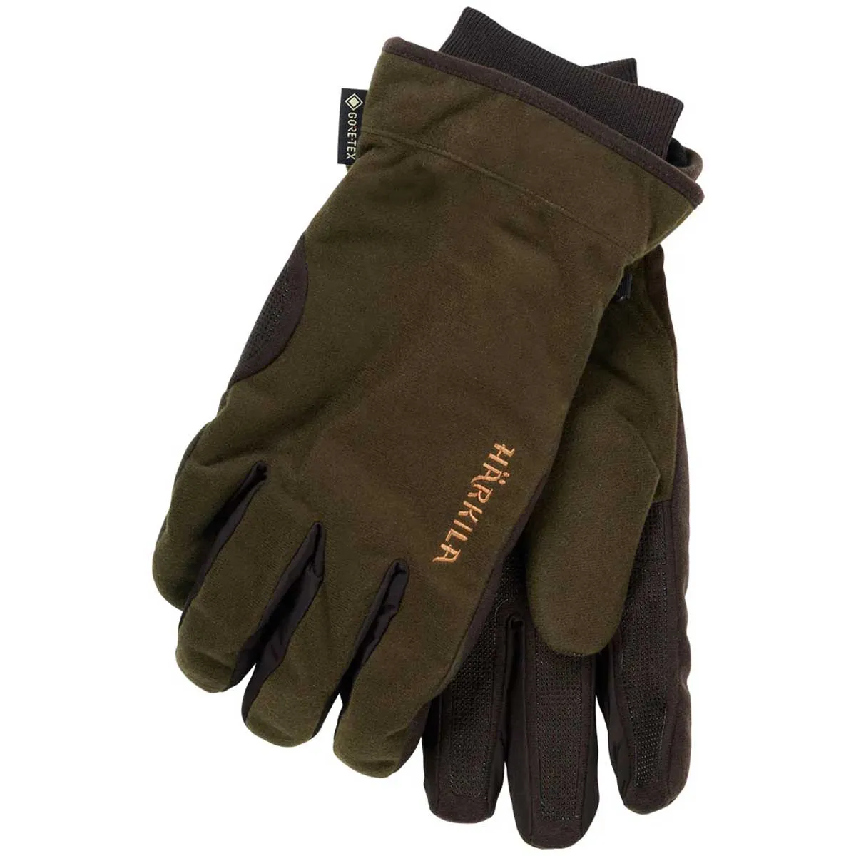 HARKILA Core GTX Gloves - Hunting Green/Shadow Brown