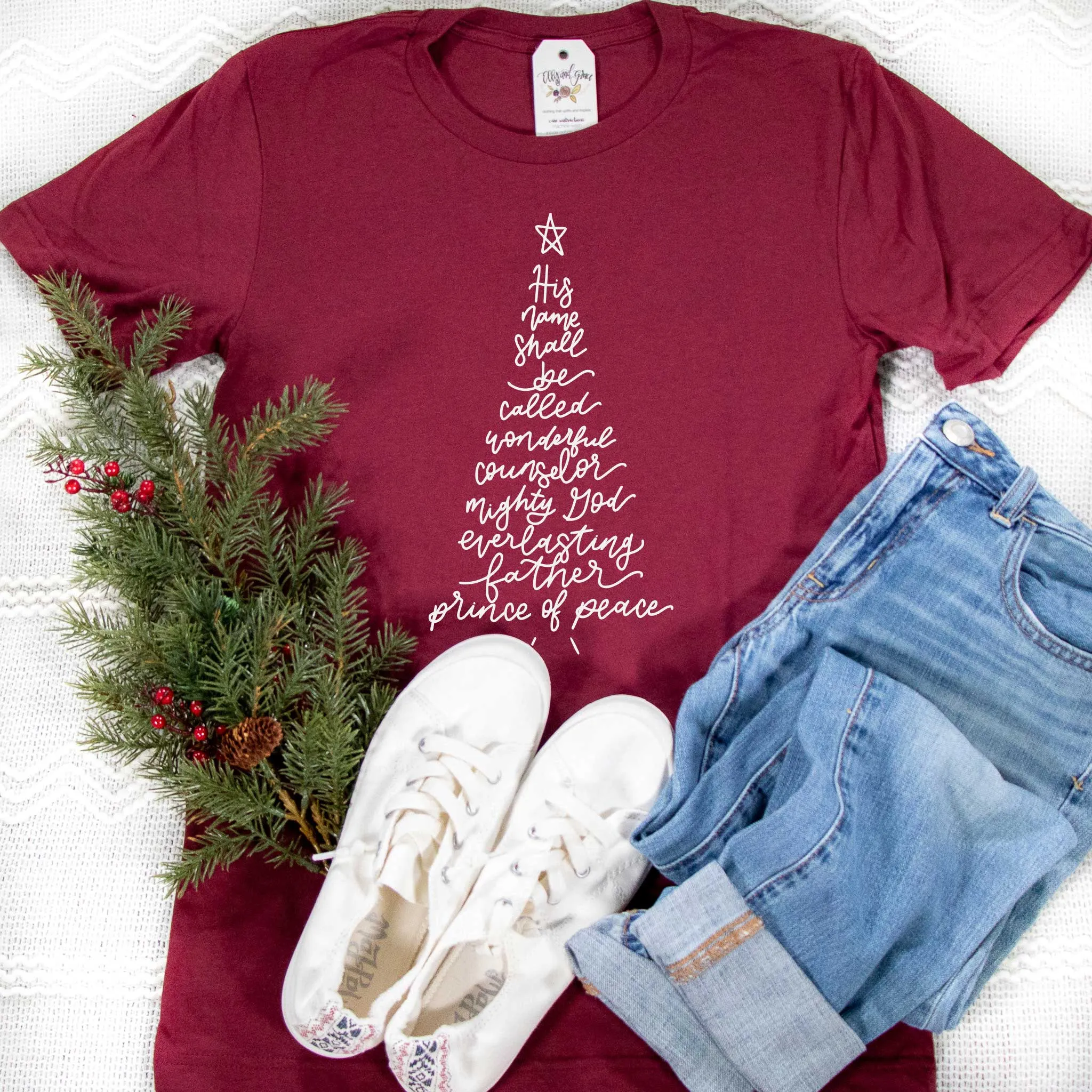 His Name Tree Unisex Shirt