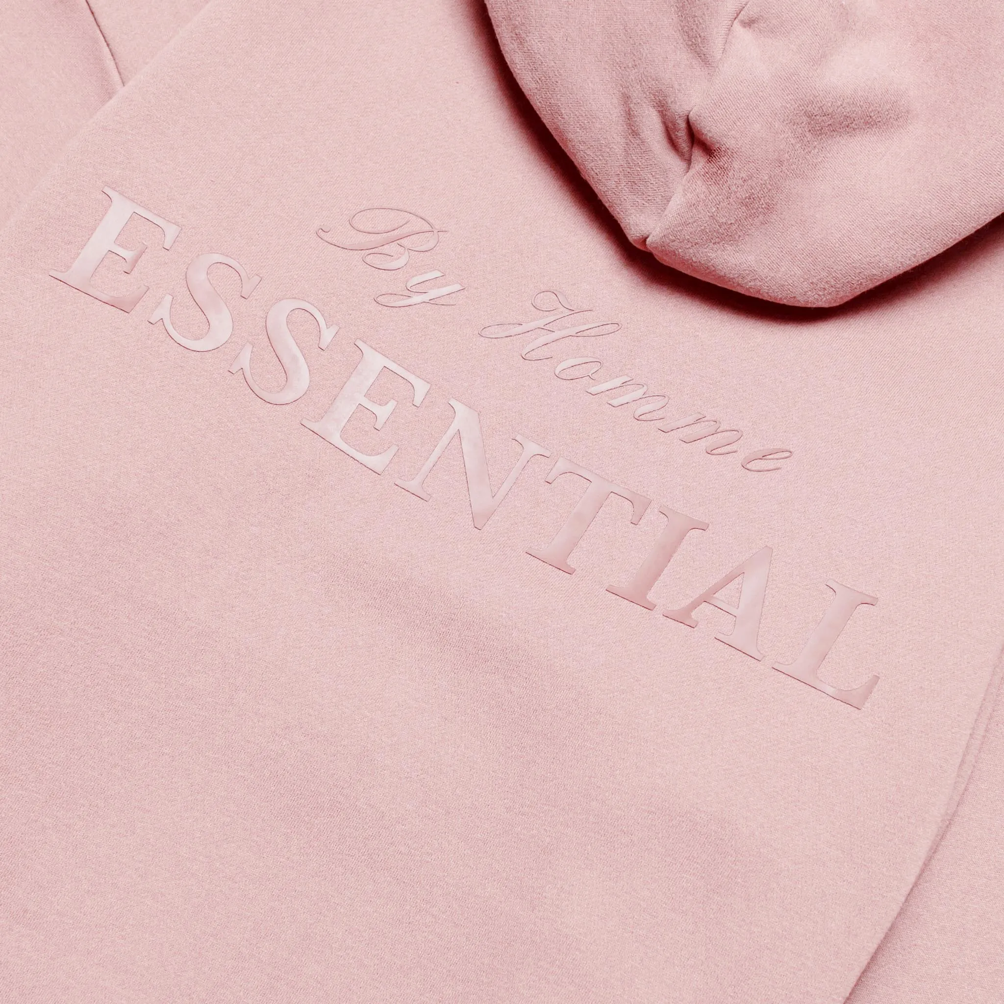 HOMME  ESSENTIAL By Homme Hoodie Blush