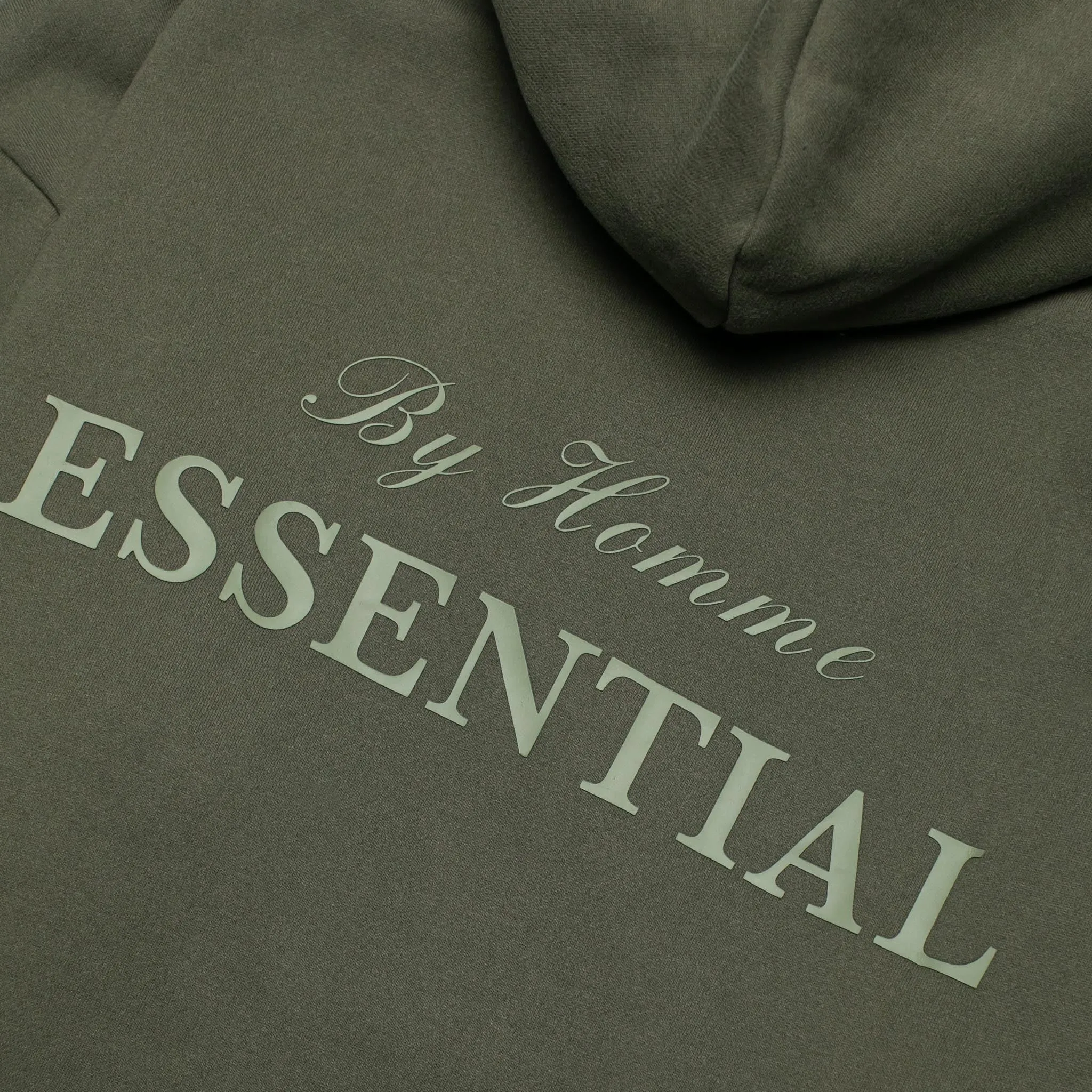 HOMME  ESSENTIAL By Homme Hoodie Light Army