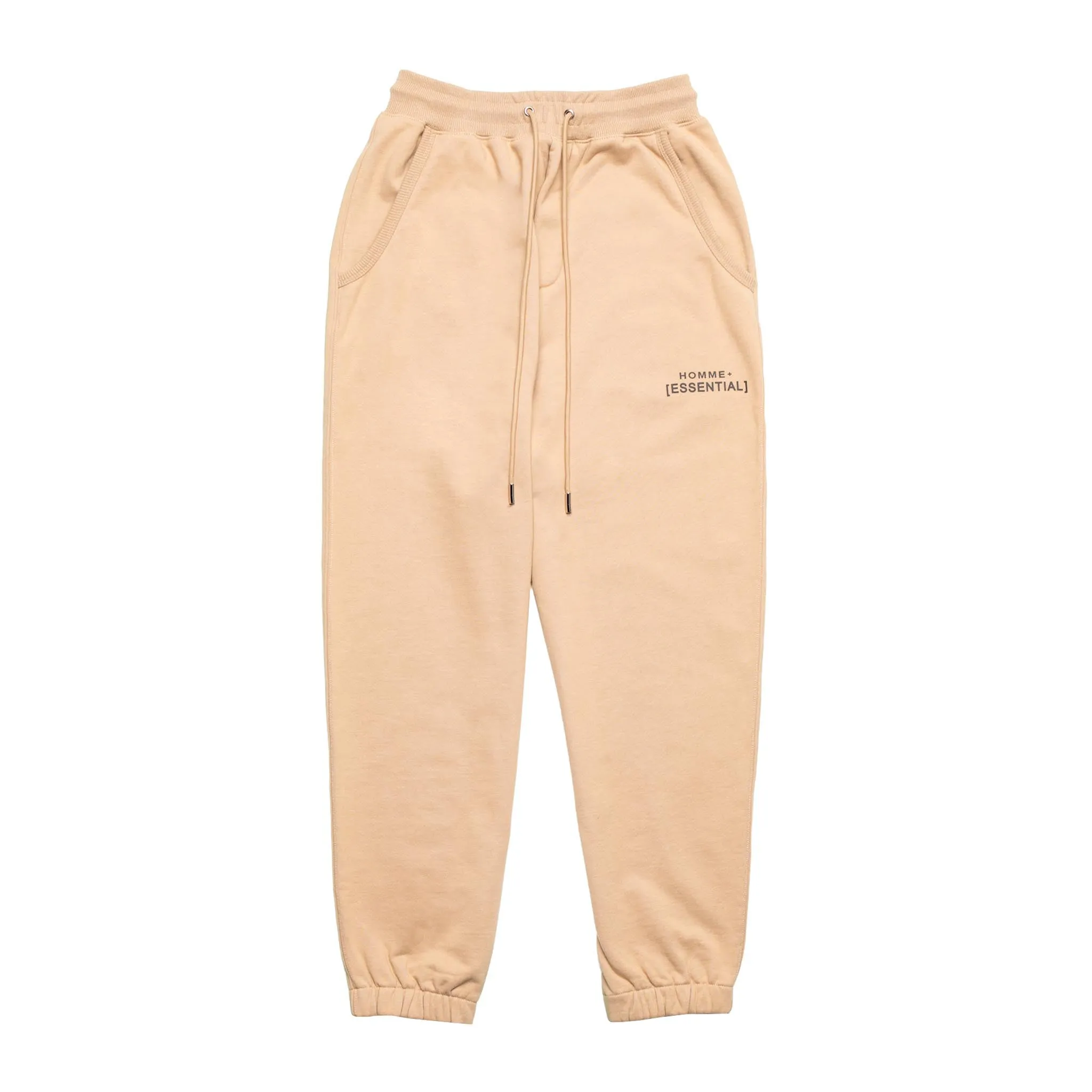 HOMME  'ESSENTIAL' Knit Jogger Beige