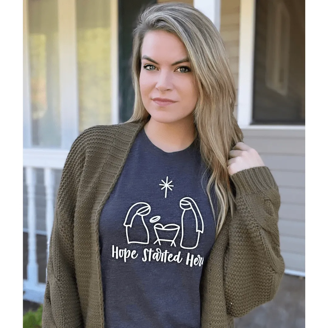 Hope Started Here Unisex Shirt