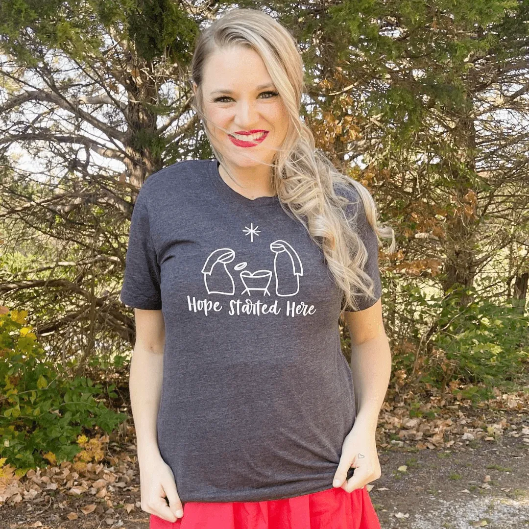 Hope Started Here Unisex Shirt