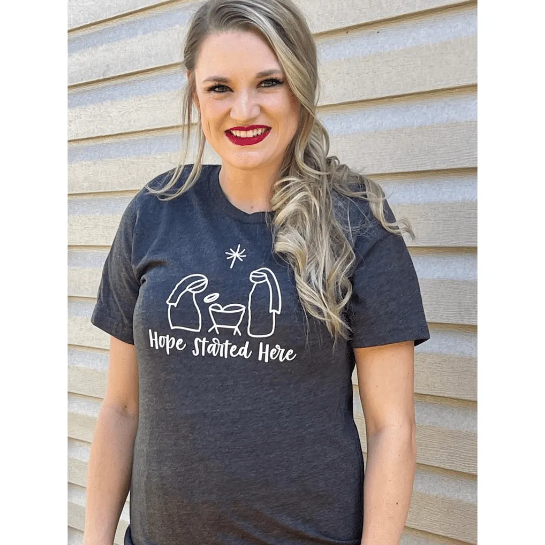 Hope Started Here Unisex Shirt