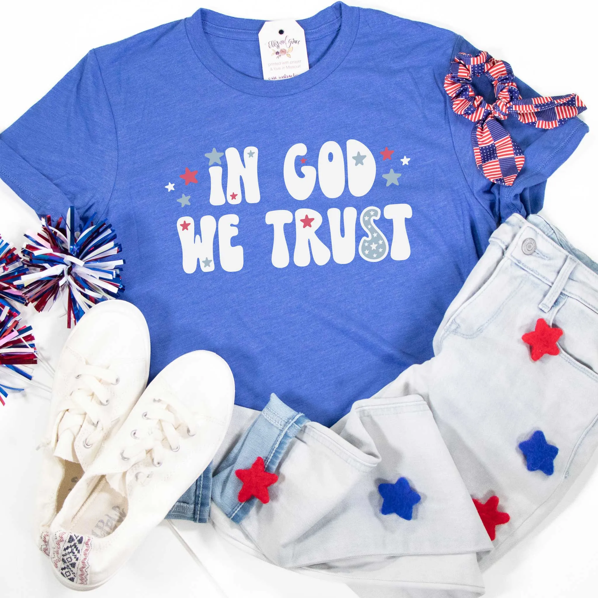 In God We Trust Multicolor Unisex Shirt