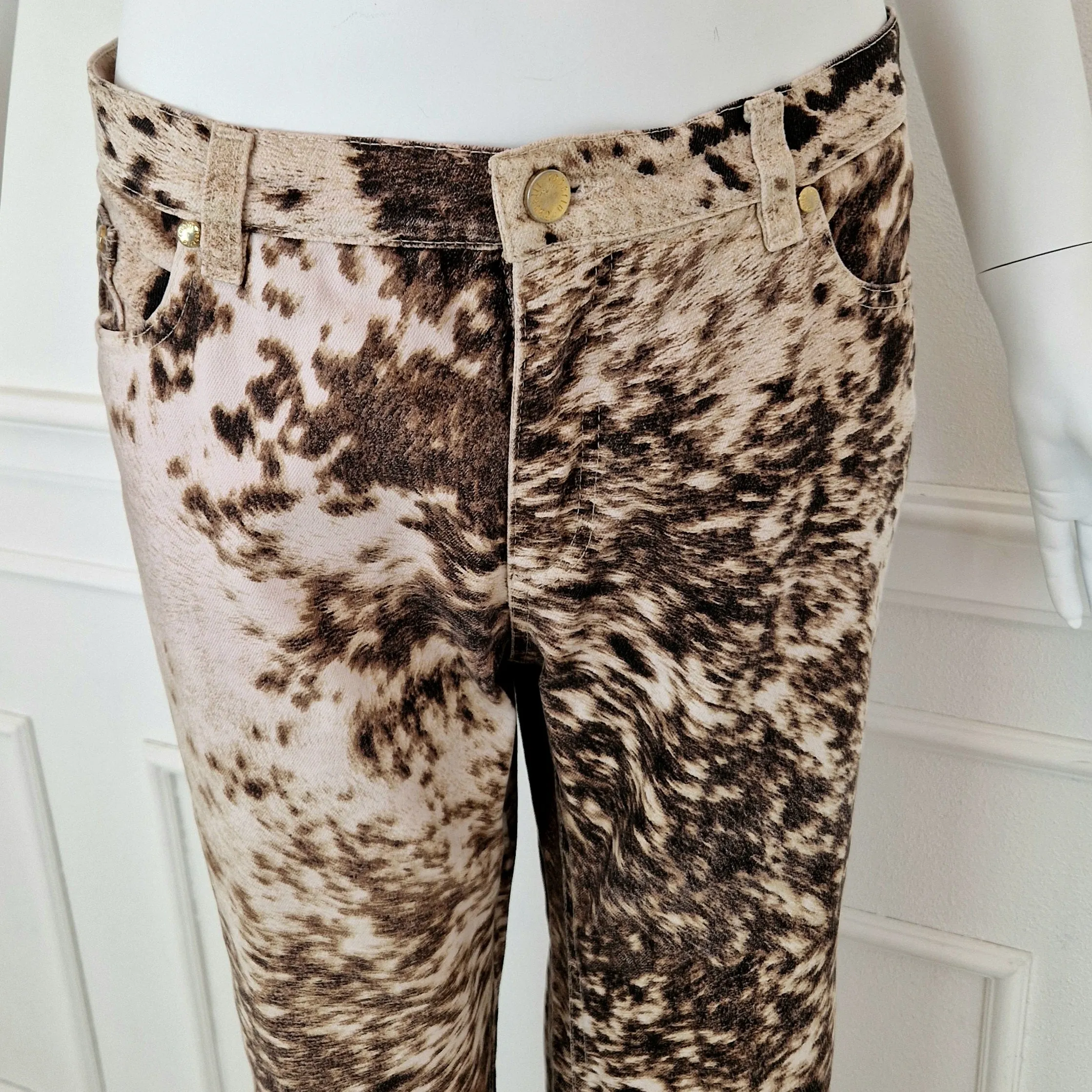 Jeans Roberto Cavalli leopard