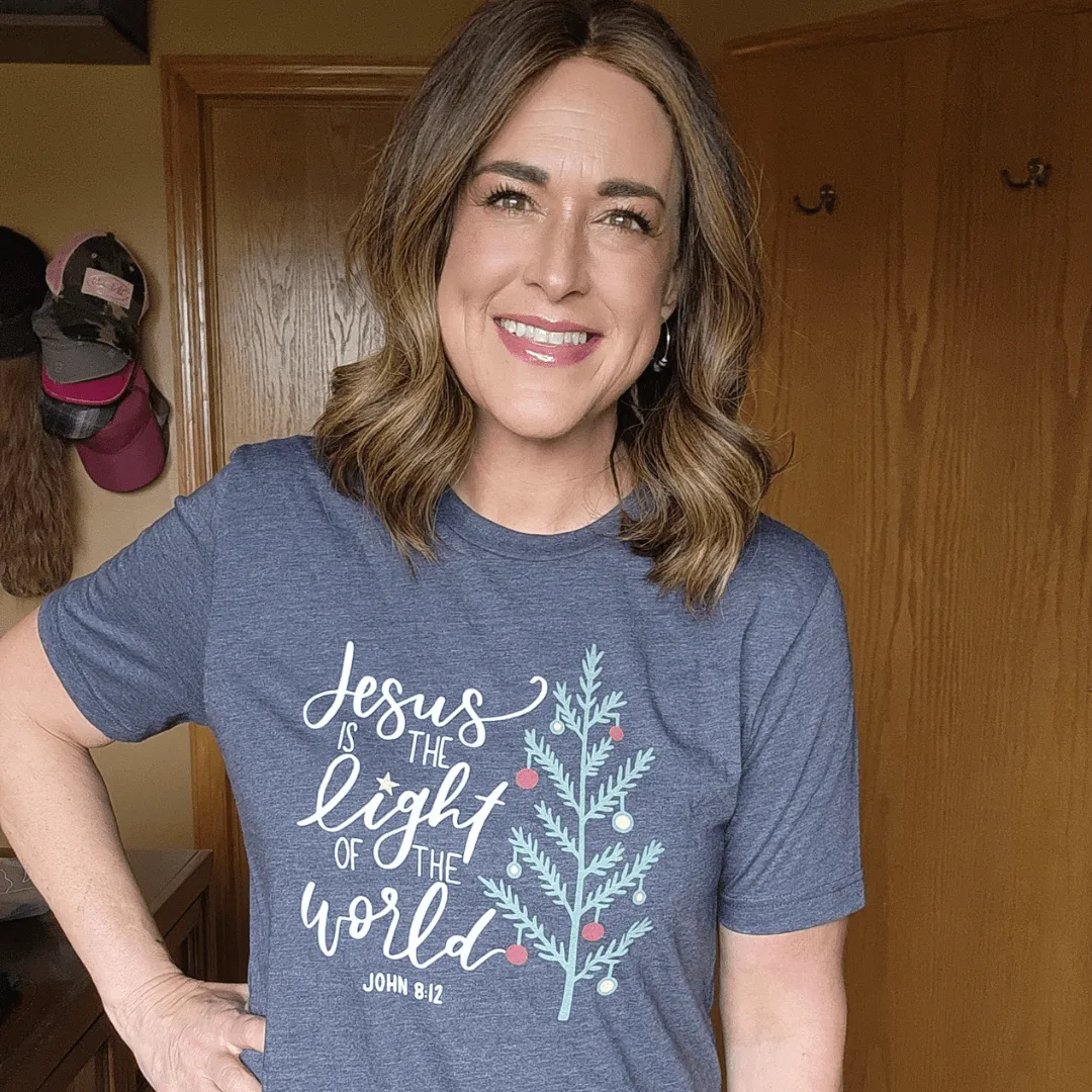 Jesus is the Light Multicolor Unisex Shirt