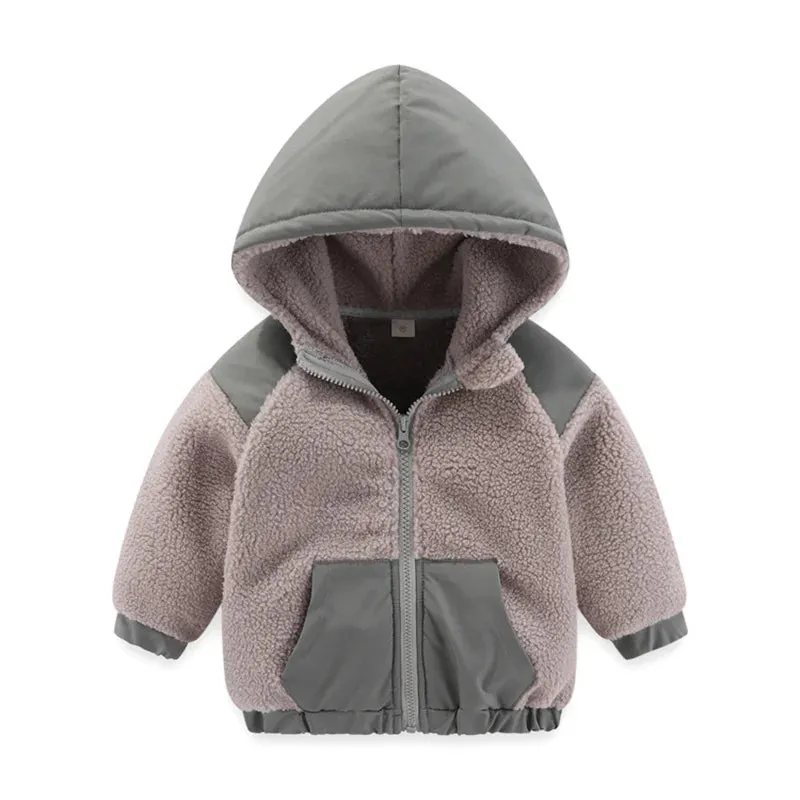 Jumping Meters 2-6T Autumn Winter Jackets Coats Girls Outwear Long Sleeve Zipper Toddler Clothing Baby Fruits Print Costume